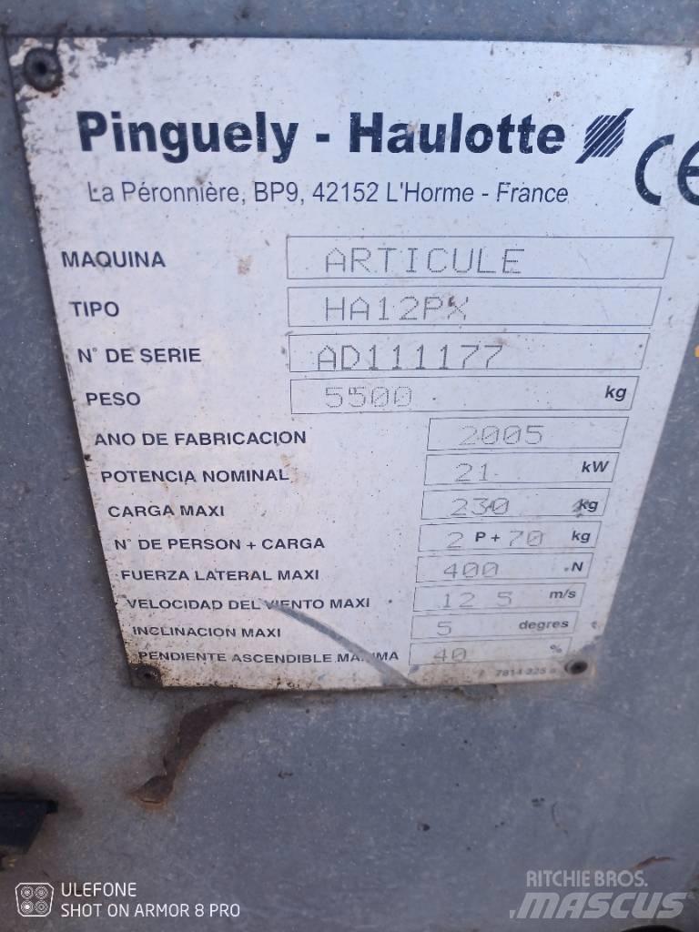 Haulotte HA 12 PX Zglobne dvižne ploščadi