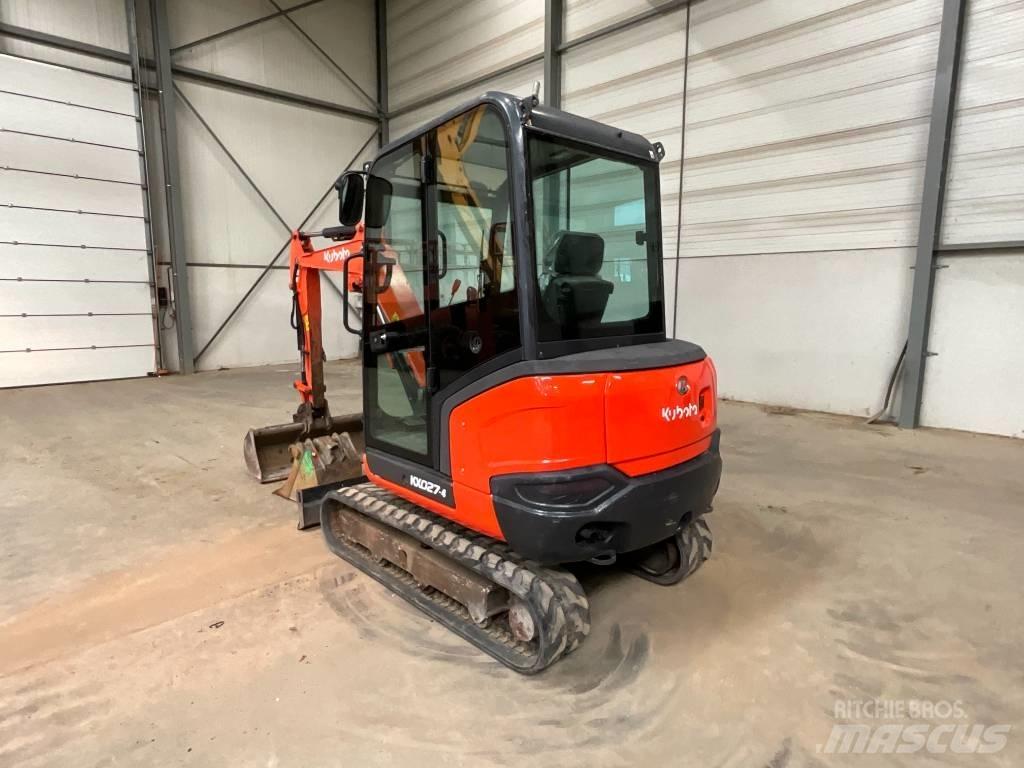 Kubota KX 027-4 Mini bagri <7t