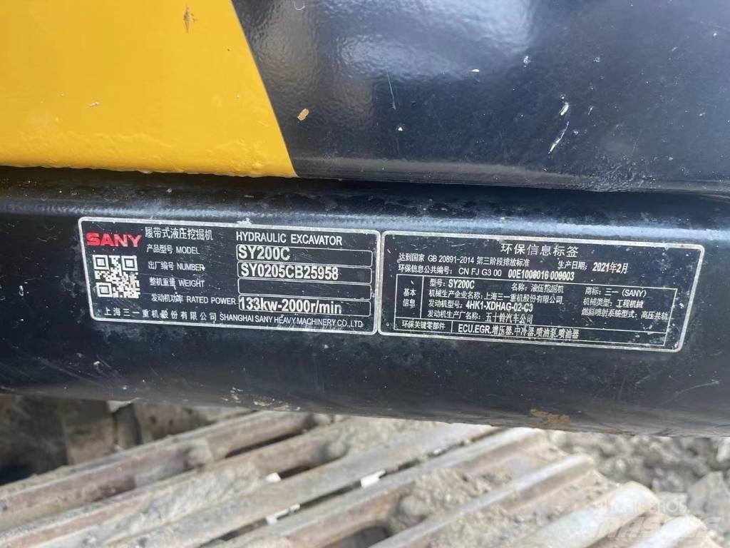 Sany SY 200 C Plus Bagri goseničarji