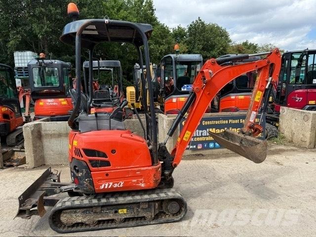 Kubota U 17-3 Mini bagri <7t