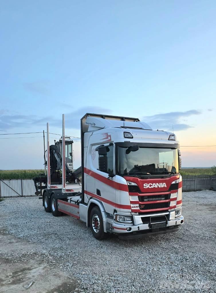 Scania R 540 Tovornjaki z žerjavom