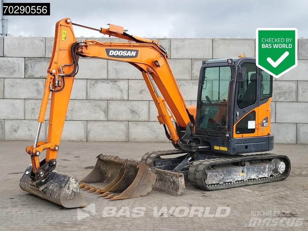 Doosan DX63-3 Mini bagri <7t