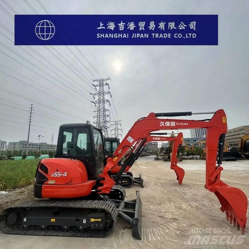 Kubota U 55-4 Mini bagri <7t