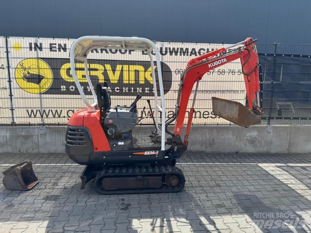 Kubota Kx 36-2 Mini bagri <7t