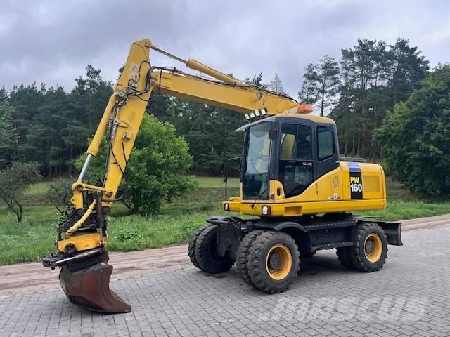Komatsu PW 160 ES-7K Bagri na kolesih