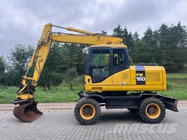 Komatsu PW 160 ES-7K Bagri na kolesih