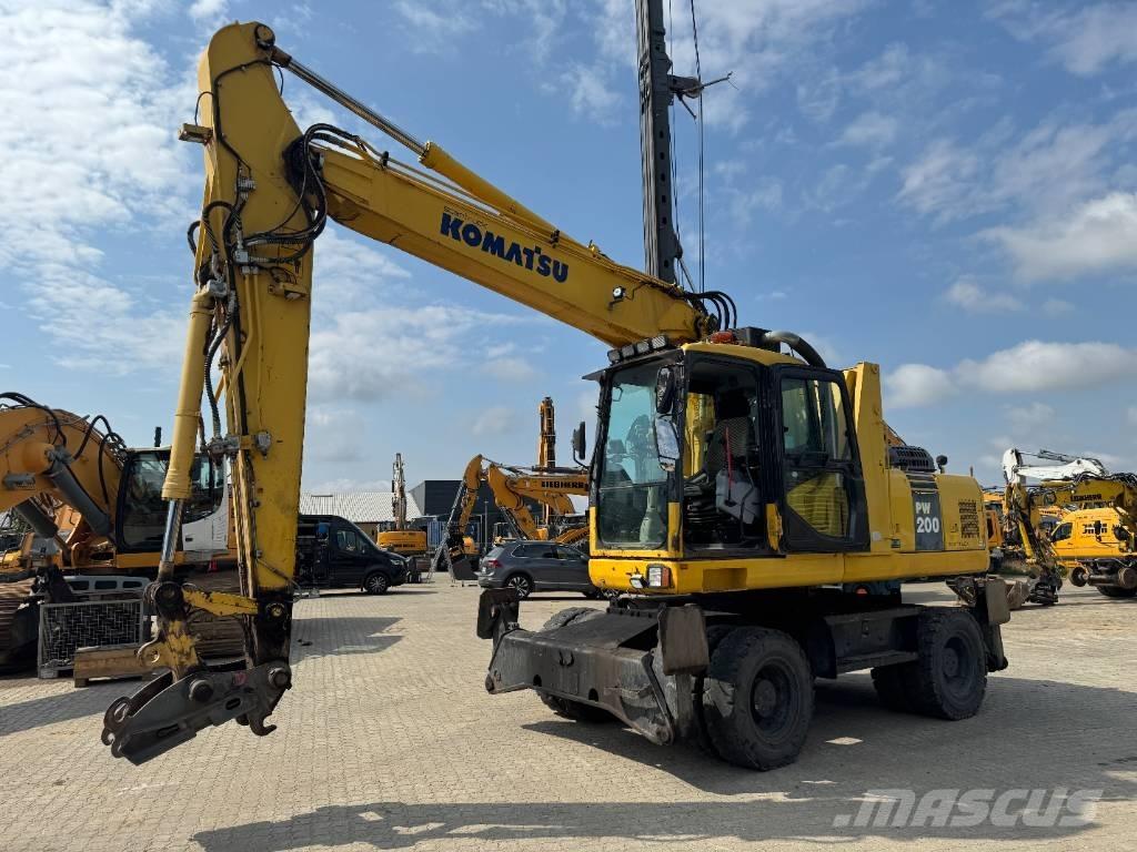 Komatsu PW 200-7 Bagri na kolesih