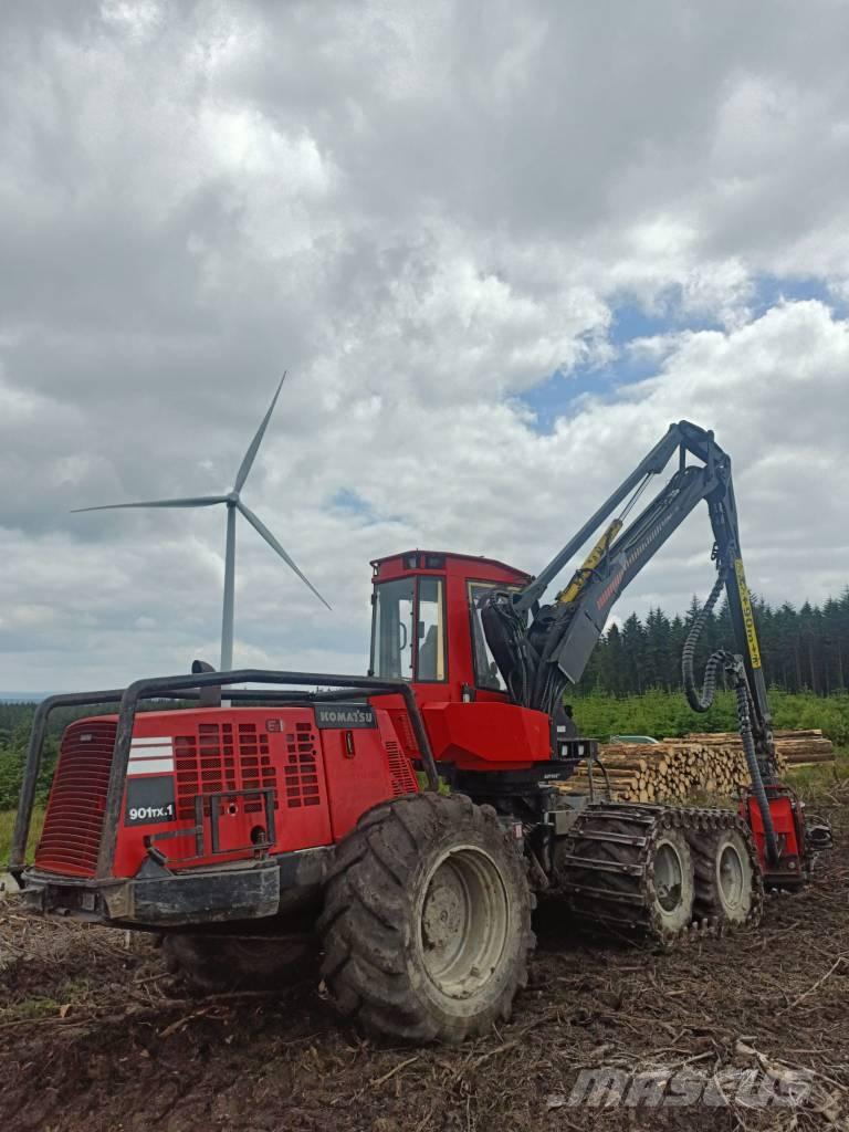 Komatsu 901 TX.1 Harvesterji