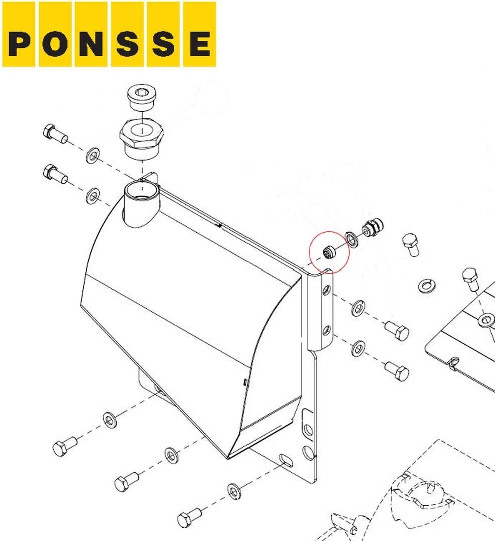 Ponsse 0055026 Glave za kombajne