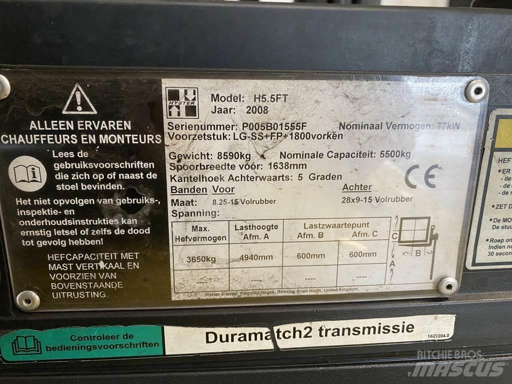 Hyster H5.5FT Plinski viličarji