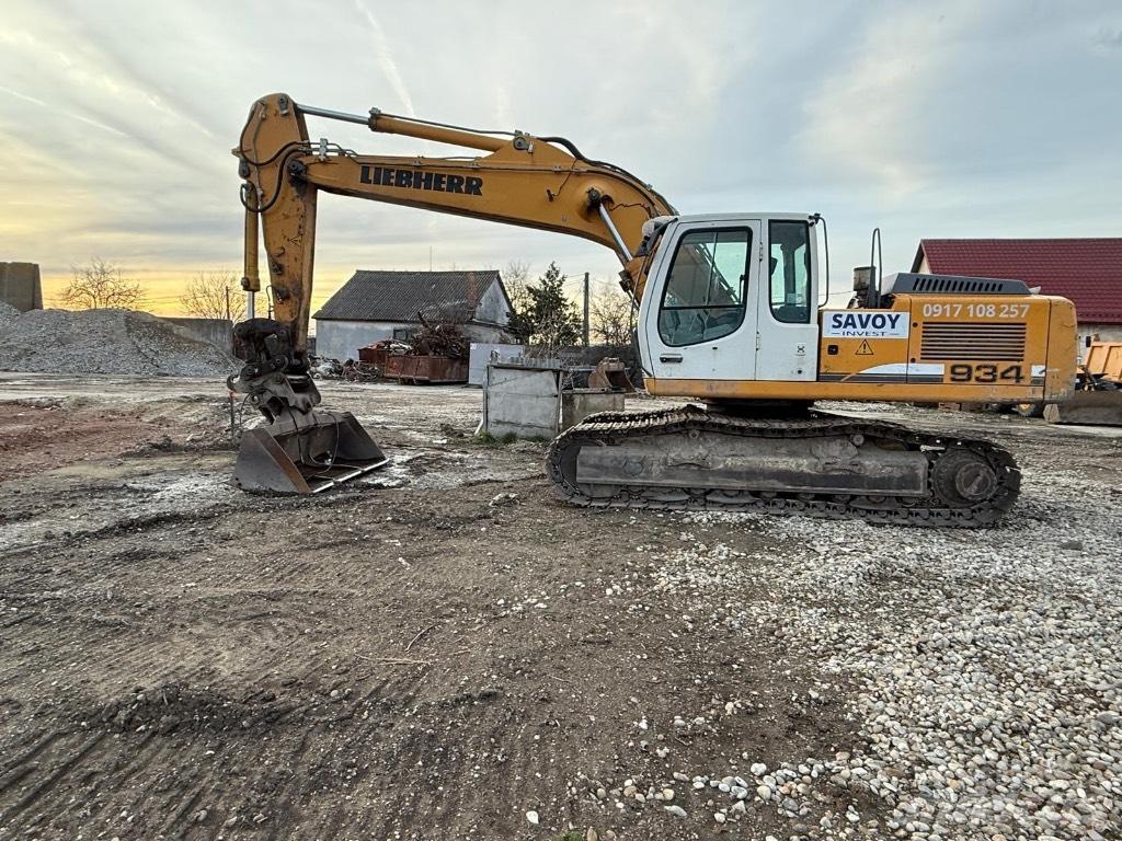Liebherr R 934 C Bagri goseničarji
