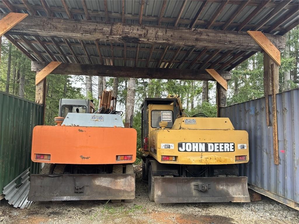 DEERE 595D Bagri na kolesih