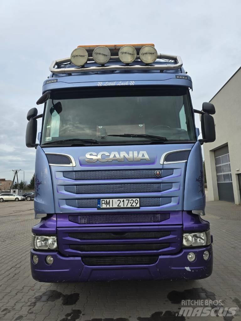 Scania R 580 Tovornjaki za hlode