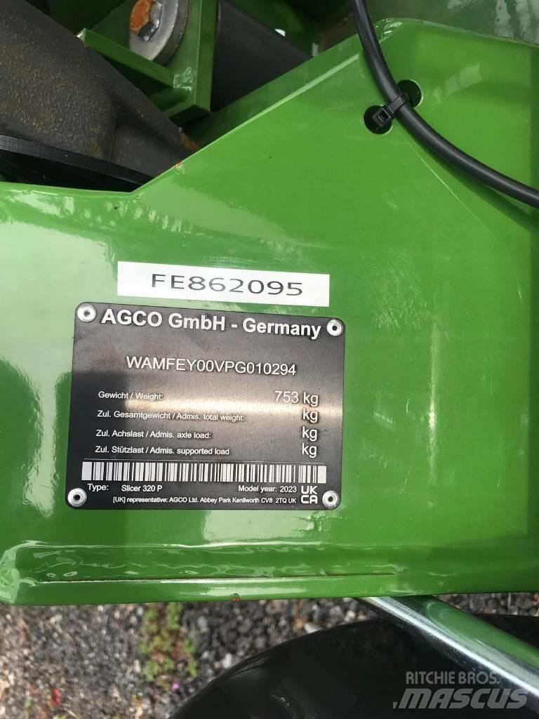 Fendt Slicer 320 P Kosilnice