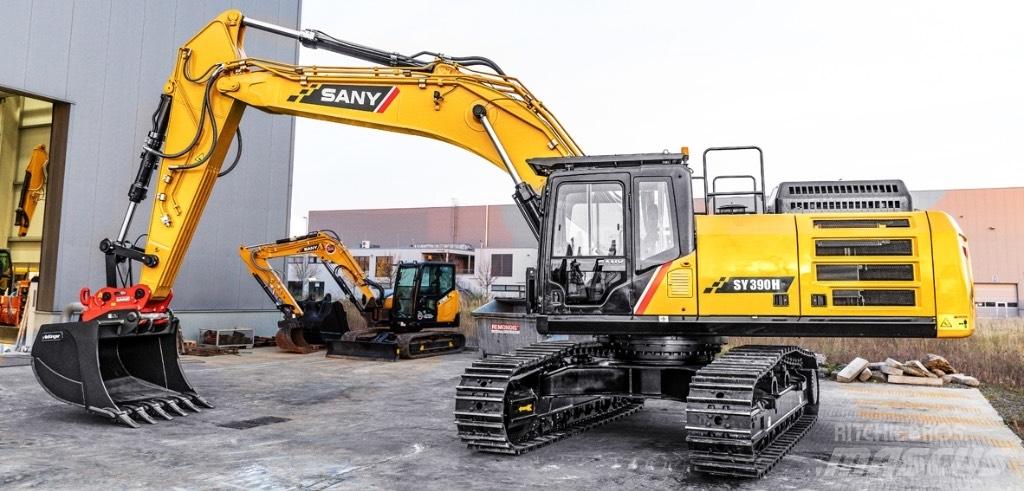 Sany SY390H Bagri goseničarji
