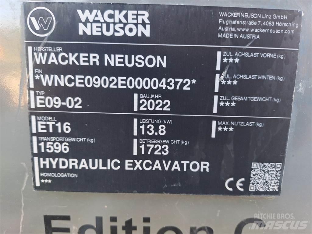 Wacker Neuson ET16 Bagri goseničarji