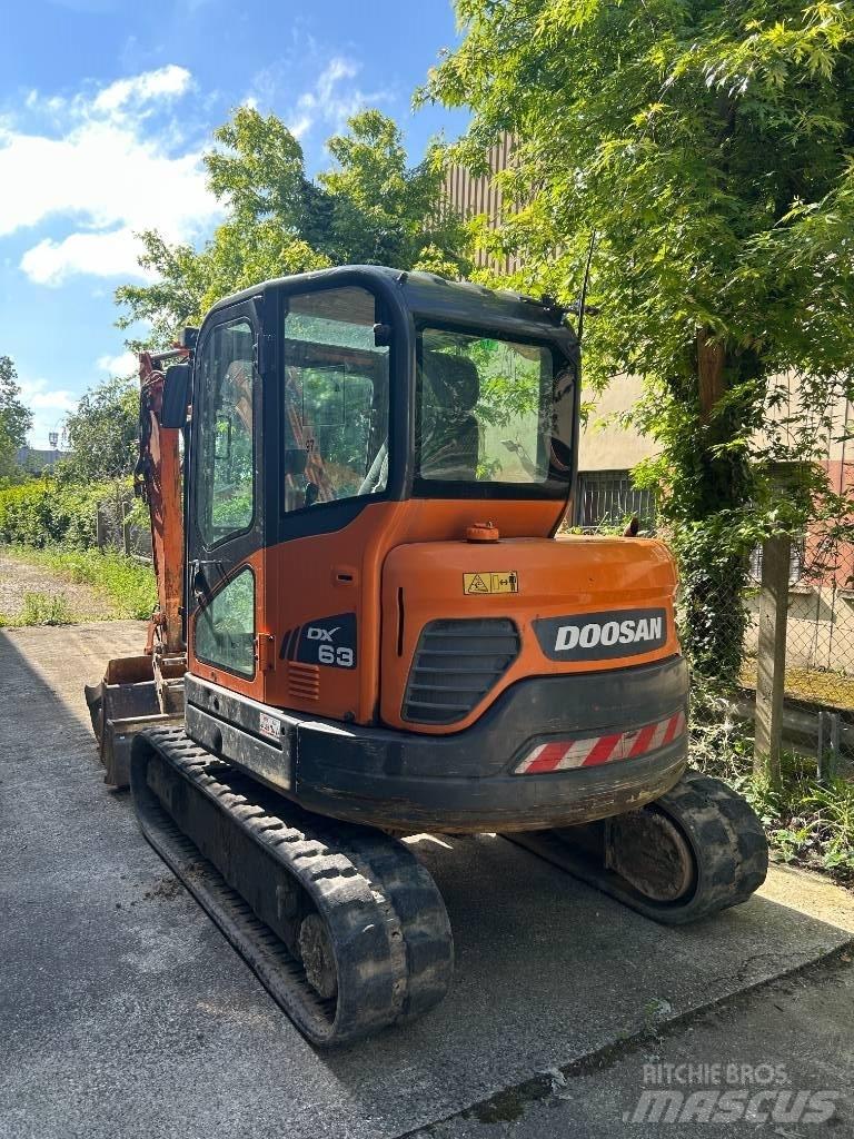 Doosan DX 63-3 Mini bagri <7t