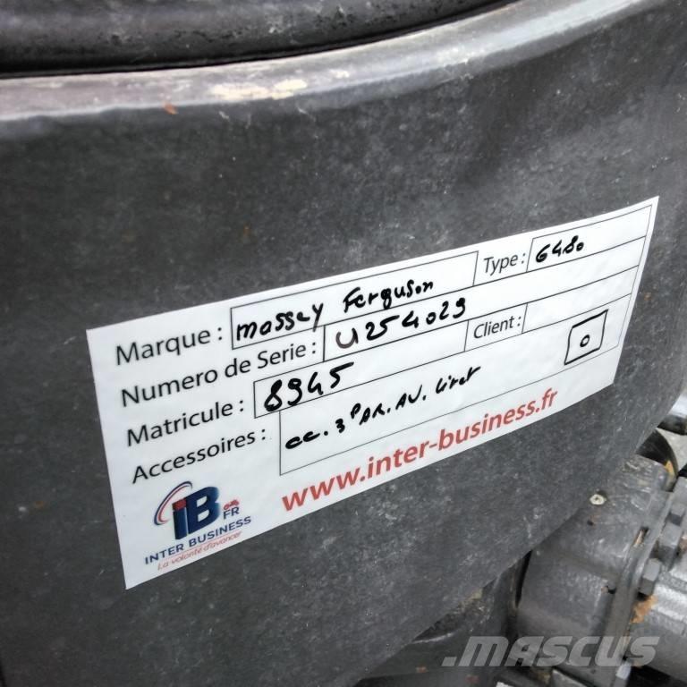Massey Ferguson 6480 Traktorji