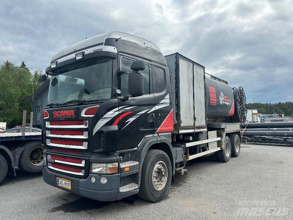 Scania R470 6x2 Vakuumski tovornjaki