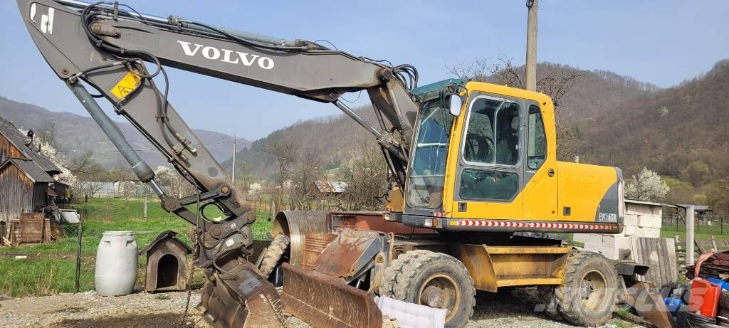 Volvo EW 160 Bagri na kolesih