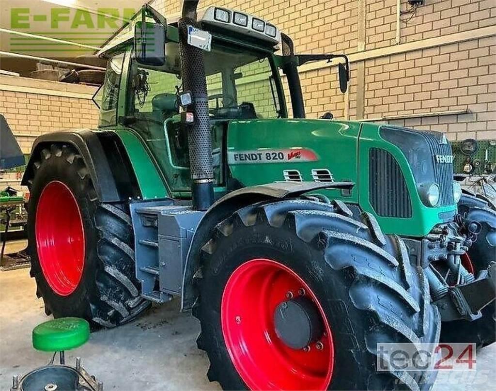 Fendt 820 tms Traktorji