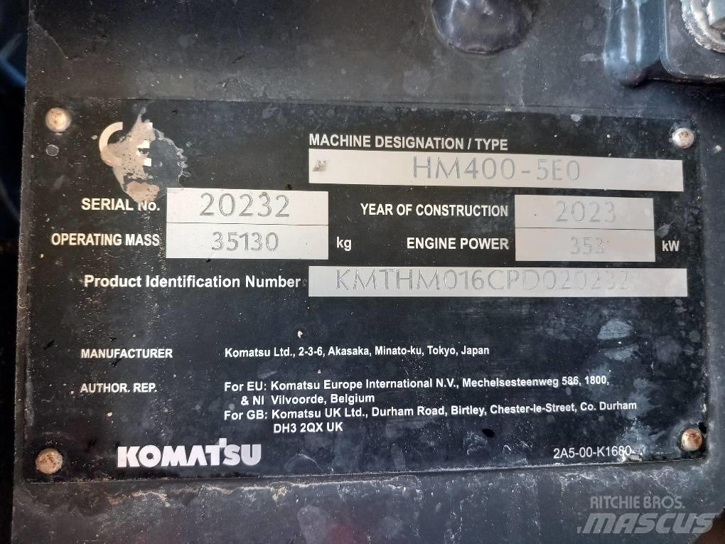 Komatsu HM400-5E0 Zglobni demperji