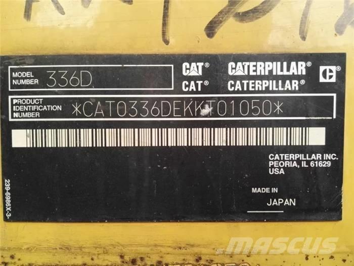 CAT 336 D Bagri goseničarji