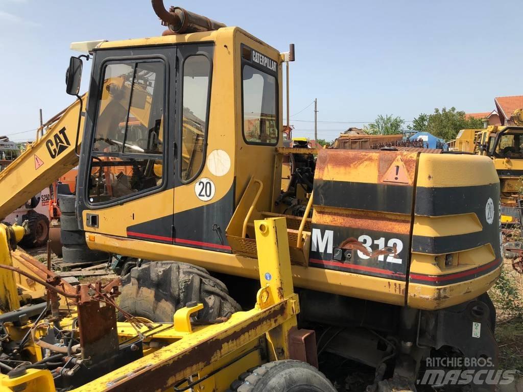 CAT M 312 FOR PARTS Bagri na kolesih