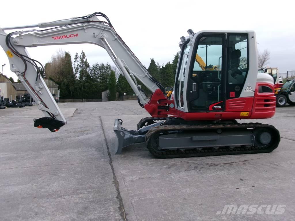 Takeuchi TB 290 Midi bagri 7t – 12t