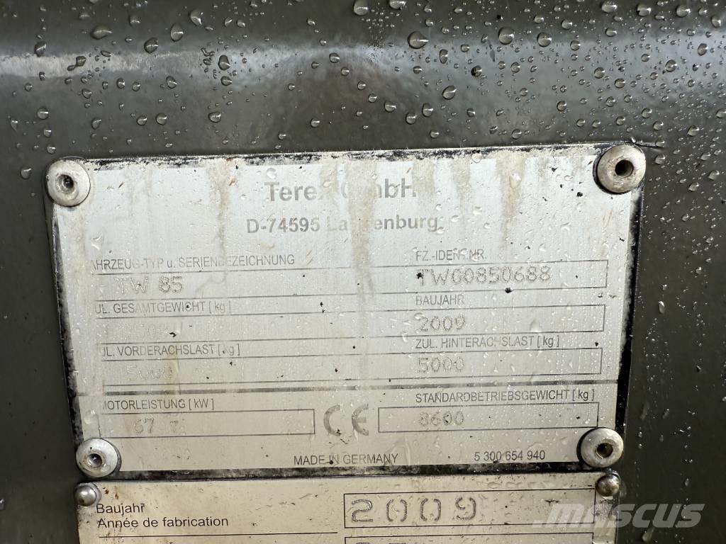 Terex TW 85 Bagri na kolesih