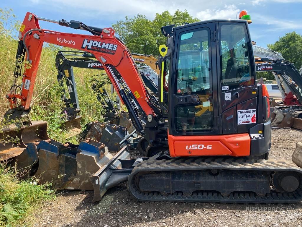 Kubota U 50-5 Mini bagri <7t