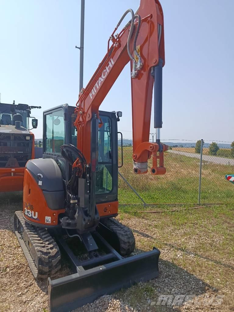 Hitachi ZX33U Bagri goseničarji