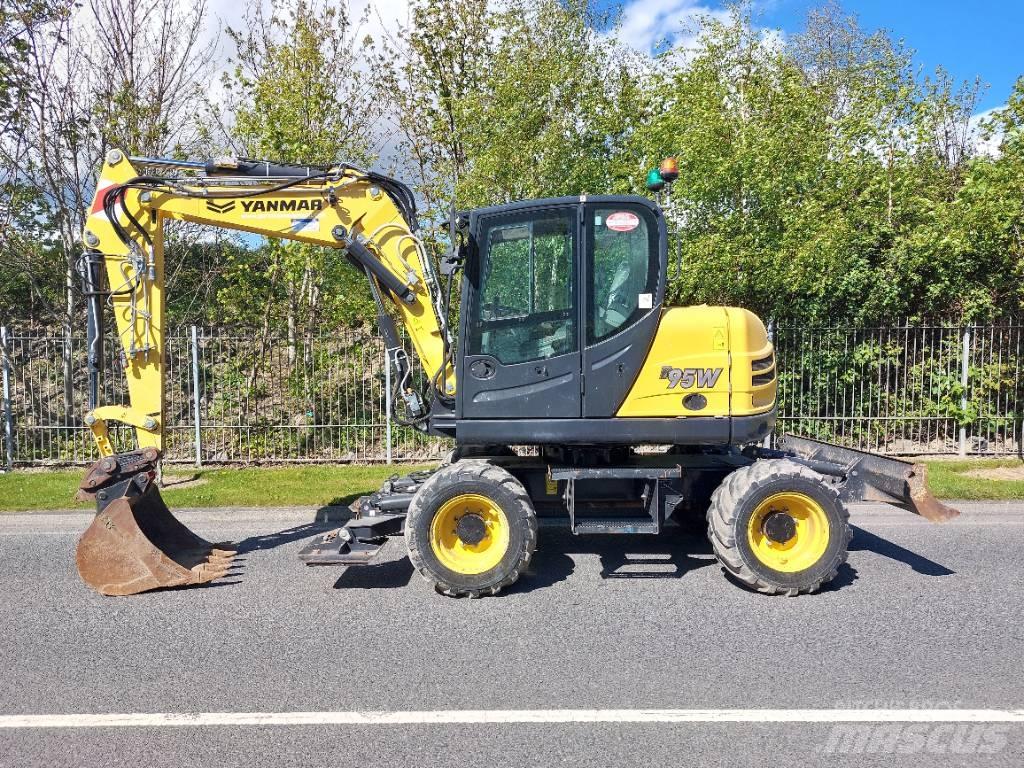 Yanmar B95W Bagri na kolesih
