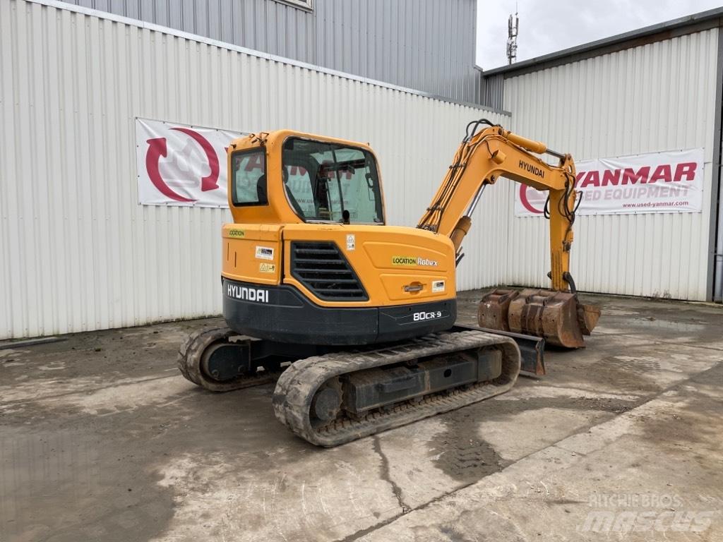 Hyundai R80CR-9 Midi bagri 7t – 12t