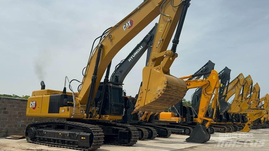 CAT 349 D Bagri goseničarji