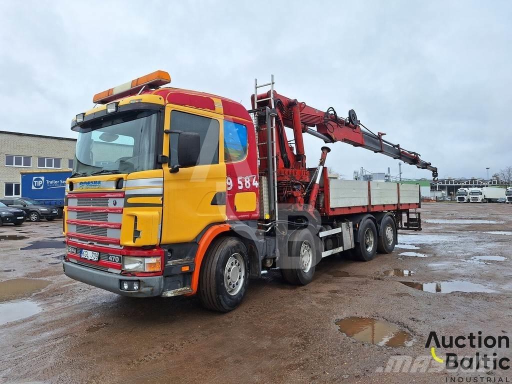 Scania R 124 GB Kiper tovornjaki