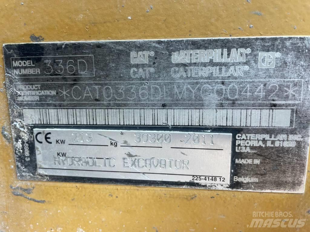 CAT 336 D LN Bagri goseničarji