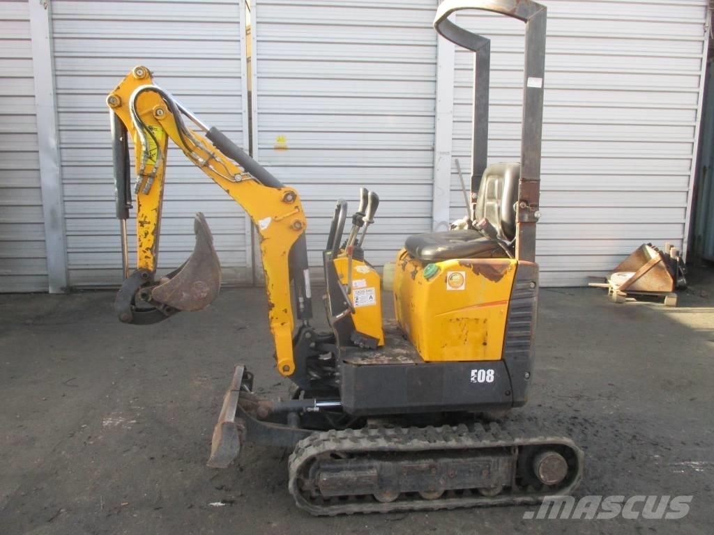 Bobcat E 08 Mini bagri <7t