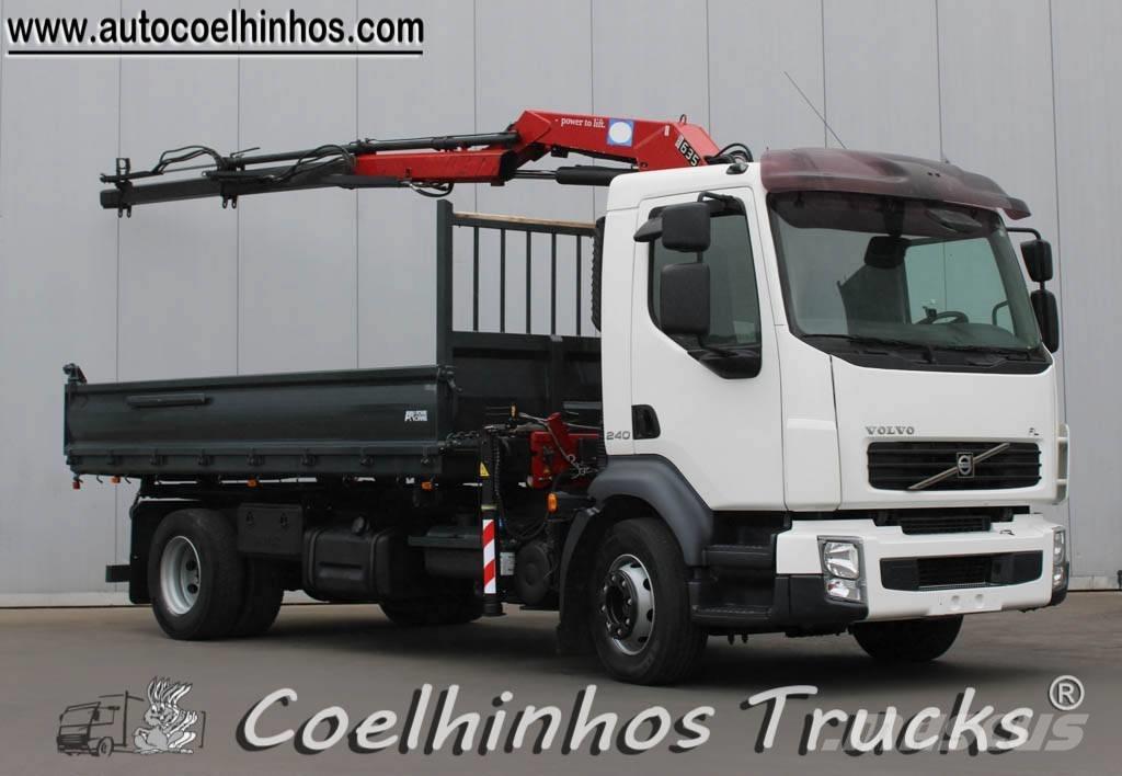 Volvo FL 240 + HMF 635 Kiper tovornjaki