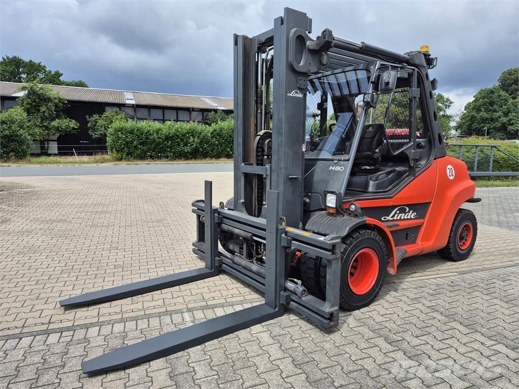 Linde H80T-900 Plinski viličarji