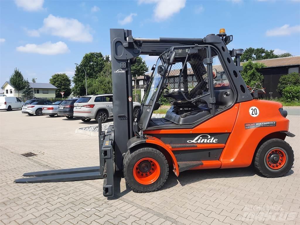 Linde H80T-900 Plinski viličarji