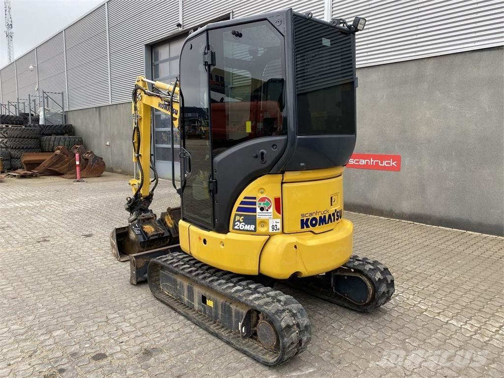 Komatsu PC26MR-5 Bagri na kolesih