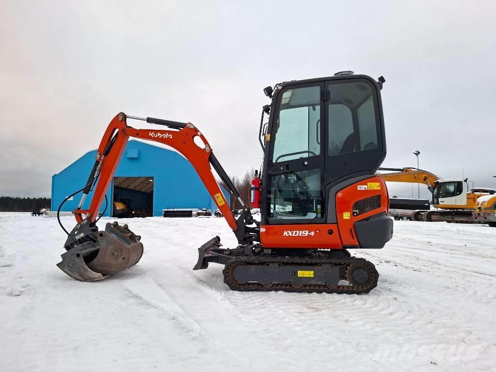 Kubota KX019-4 Mini bagri <7t