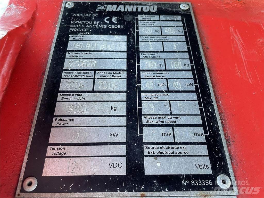 Manitou 160ATJ+ RC Zglobne dvižne ploščadi