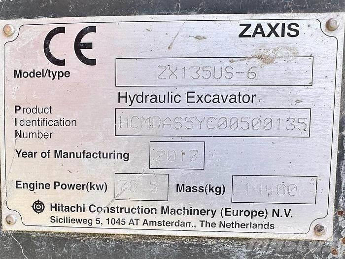Hitachi ZX135US-6 Posebni bagri
