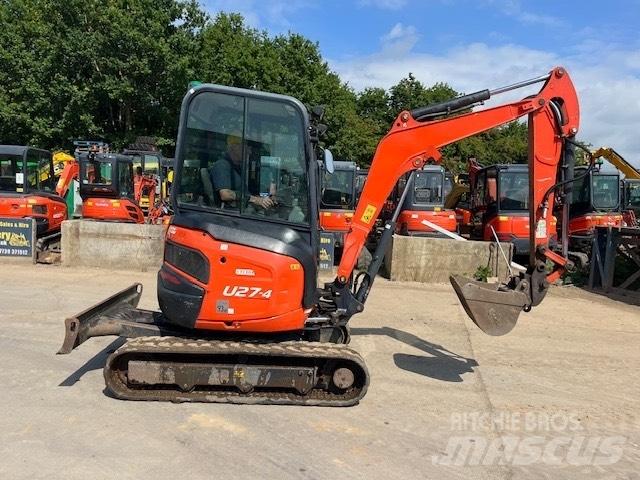 Kubota U 27-4 Mini bagri <7t
