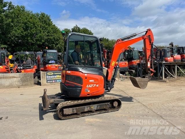 Kubota U 27-4 Mini bagri <7t