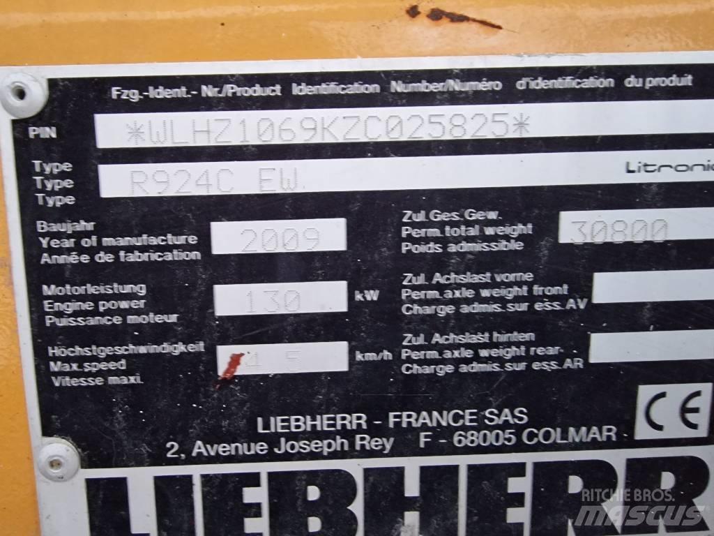 Liebherr R 924 C EW Bagri za prekladanje primarnih/sekundarnih surovin