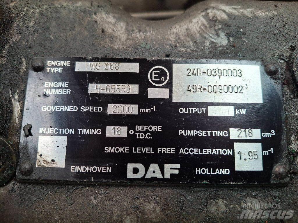 DAF WS268 Motorji