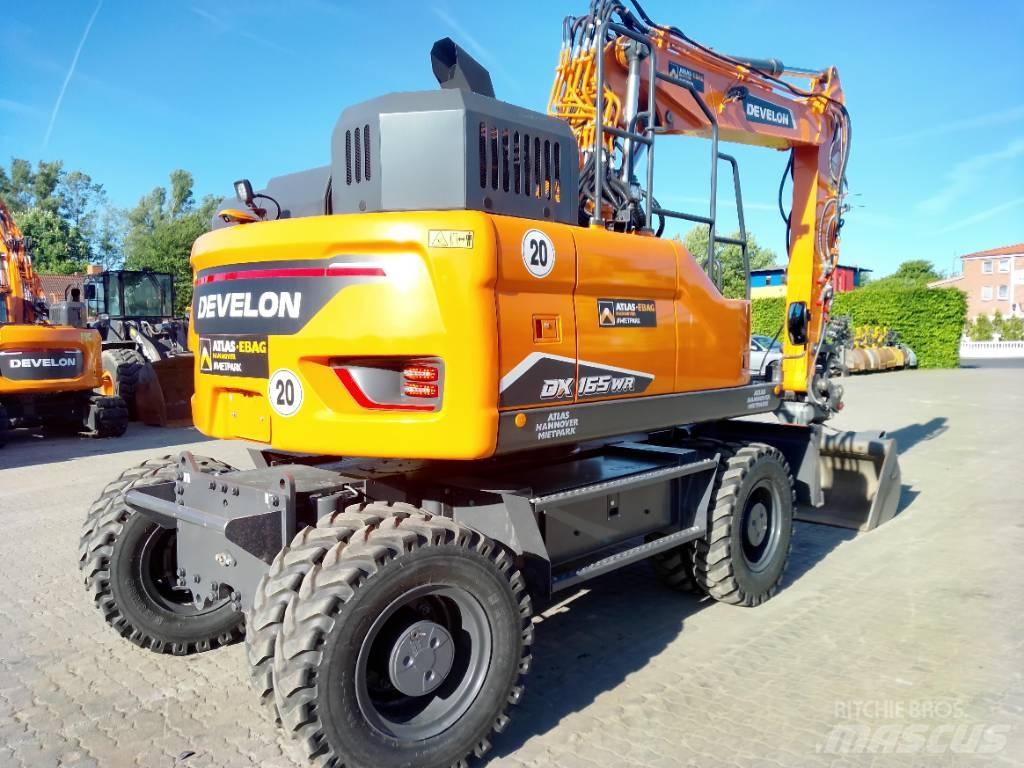 Develon DX 165 WR-7 Bagri na kolesih